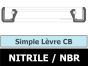 Joint Spi / Bague À Lèvre 38X50X7 Cb Simple Lèvre Nbr / Nitrile