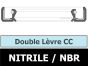 Joint Spi / Bague À Lèvre 15X21X4 Cc Double Lèvre Nbr / Nitrile