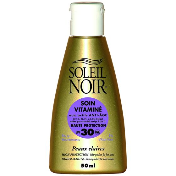 Soleil Noir Soin Vitaminé 50Ml Ip30