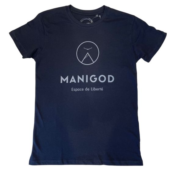 T-Shirt Manigod Logo Ad-Noir-L