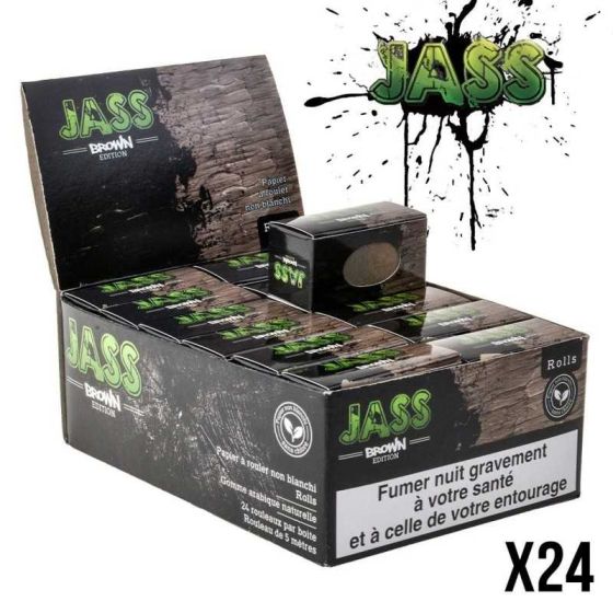 Jass Rolls Slim Brown X24