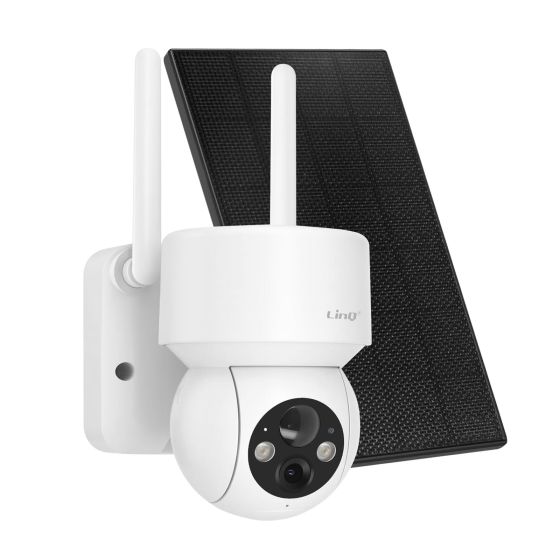 Caméra Surveillance + Panneau Solaire 3W Capteur Pir Détection Humanoïde Ai Linq