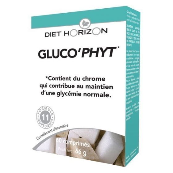 Gluco'Phyt 60 Comprimés Diet Horizon