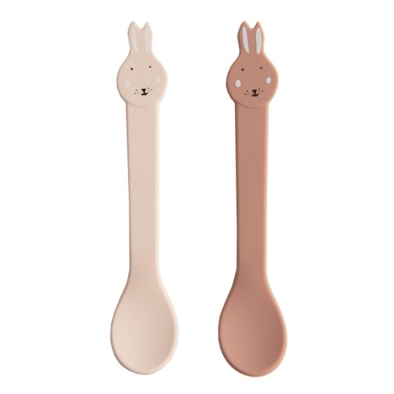 2 Cuilleres Silicone - Madame Lapin