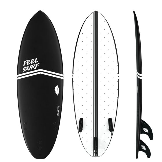 Planche De Surf En Mousse 5'4 Feel Surf - 5'4 X 20" X 2" 1/2 - 31,5L