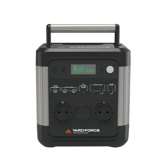 Groupe Électrogène Portable 600W Compact Avec Batterie 25.9V / 20A, Triple Port Usb Et Double Sortie Courant - Lx Ps600