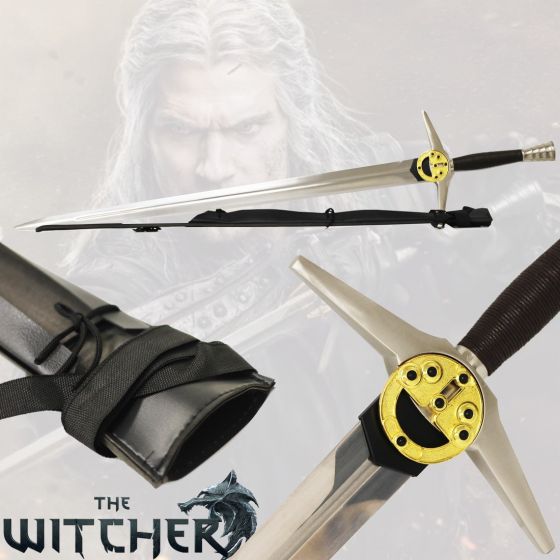 Epée D'Argent V1.0 De Geralt De Riv Le Sorceleur De La Série The Witcher