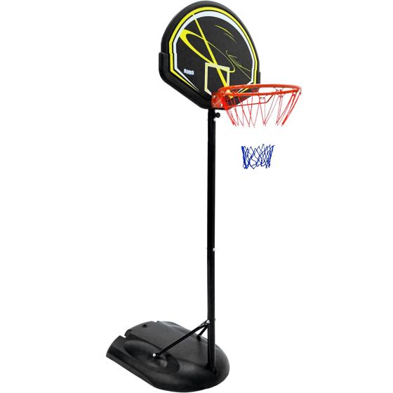 Panier De Basket Sur Pied Mobile "Miami" Hauteur Réglable De 1,6M À 2,10M