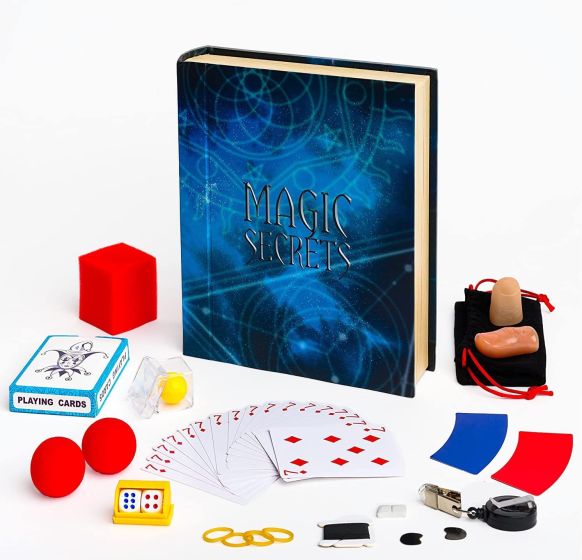 Lugy Magic Secrets - Coffret De Magie - 70 Tours - Niveau Débutant / Intermédiaire – Vidéos Tutorielles Offertes - Jeu Enfant & Ado 8 Ans Et +