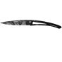Couteau De Poche Pliant Ultra Léger Avec Clip Ceinture, 37G, Black, Ebène, Chance