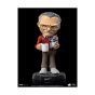 Stan Lee - Figurine Mini Co. Stan Lee With Grumpy Cat 14 Cm
