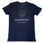 T-Shirt Manigod Logo Ad-Noir-L