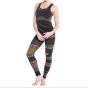 Legging Yoga Sans Couture Taille Haute 70% Coton Bio Certifié Gots - Anti Sueur Xs/S