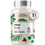 Zinc 15Mg - 1 An D’Approvisionnement 365 Comprimés - Immunité, Cheveux, Peau, Ongles, Fonctions Cognitives - Fabriqué En France