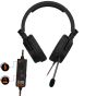 Casque Audio Gamer Universel Stealth C6-100 Stealth - Noir / Orange -  Ps4 / Ps5 / Xbox One / Xbox Series / Switch / Pc / Mobile