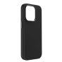 Coque Magsafe Pour Iphone 15 Pro Max Silicone Mat Doux Graphite Noir Decoded