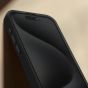 Coque Magsafe Pour Iphone 15 Pro Max Silicone Mat Doux Graphite Noir Decoded