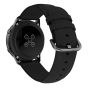Bracelet Galaxy Watch Active2 44Mm Aspect Cuir Fermoir Boucle Ardillon Noir