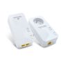Prise Cpl Duo Wi-Fi 600 Mb/S Avec Prise Gigogne - Blanc