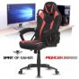 Fauteuil Gaming Fighter Spirit Of Gamer Series Rouge - Armature Métal - Similicuir - Type Baquet