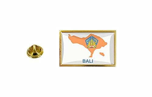 Akachafactory Pins Pin Badge Pin'S Drapeau Pays Carte Bali Indonesie