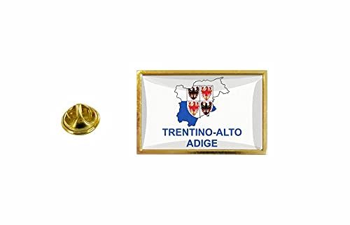 Akachafactory Pins Pin Badge Pin'S Drapeau Pays Carte Italie Haut Adige Trentino Alto Adige