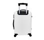 Valise Taille Moyenne 4 Roues 65Cm Abs Print Rigide Blanc - Papillon - Superfly