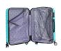 Valise Taille Moyenne 4 Roues 65Cm Rigide Bleu Turquoise - Palma - Superfly