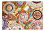 Papier Peint Intissé Fonds Et Dessins Moroccan Mosaic : Taille - 200 X 140 Cm