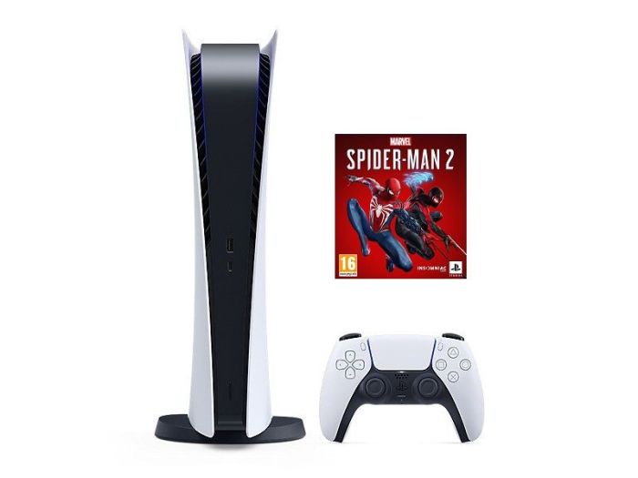 Console Playstation 5 Digital Edition + Spider-Man 2 Ps5