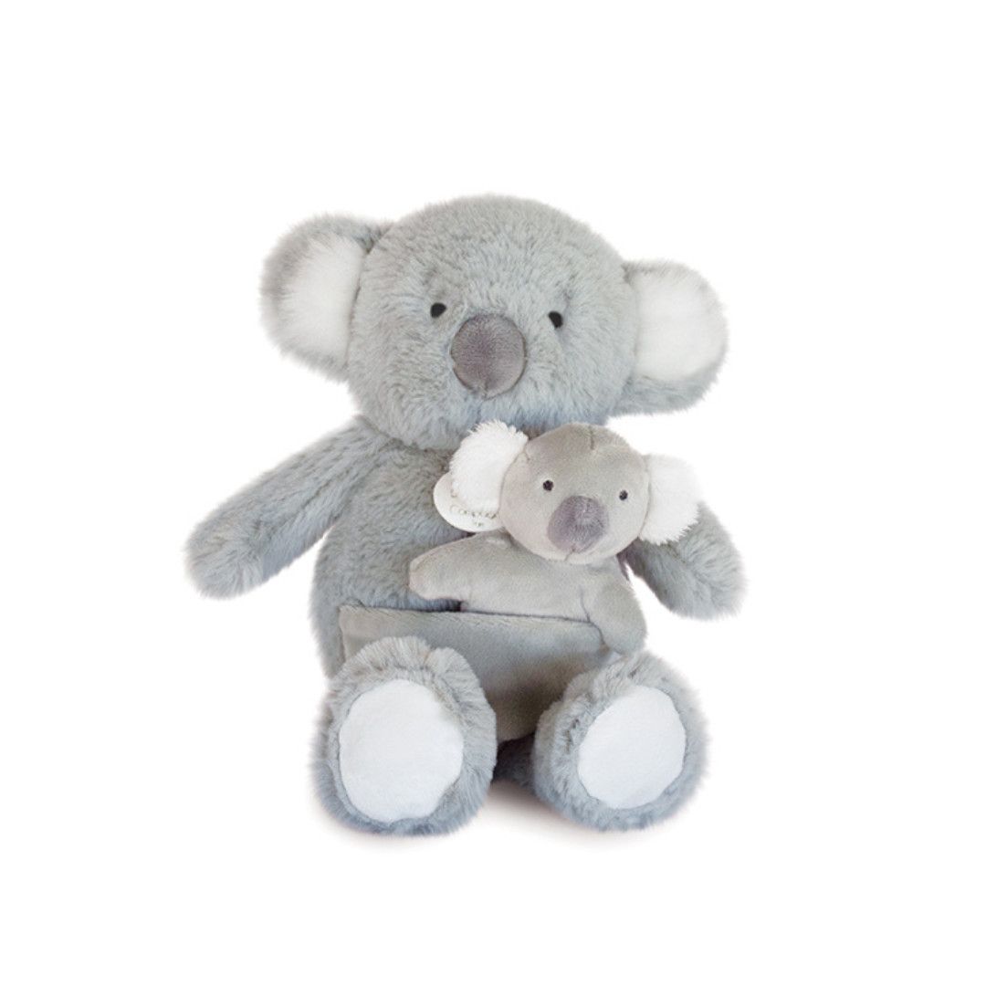 Doudou Et Compagnie - Peluche Koala Avec Bébé - 25 Cm - Unicef - Jumpl
