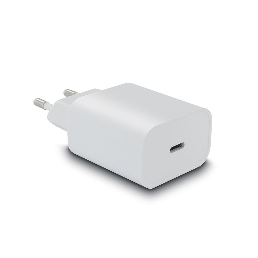 Chargeur secteur 1 USB-C 60W Power Delivery - blanc