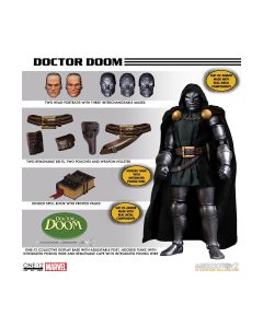 Marvel - Figurine 1/12 Doctor Doom 17 Cm