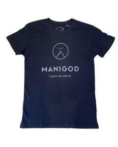 T-Shirt Manigod Logo Ad-Noir-S