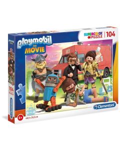Playmobil - The Movie Puzzle Supercolor  - 104 Piã¨Ces