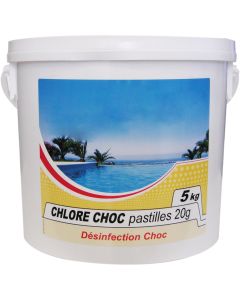 Chlore Choc Pastille 5Kg - Nmp - Chlore Choc