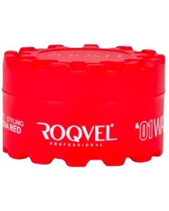 Roqvel - Cire Coiffante Pour Cheveux  Rouge - 150 Ml Senteur Fruits Des Bois Et Baie - Cire Capillaire Non Colorante
