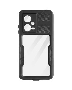 Coque Étanche Ip68 Pour Xiaomi Redmi Note 12 Protection Intégrale Contour Noir
