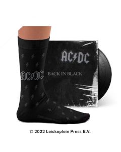 Chaussettes Back in Black AC/DC