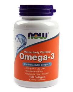 Now Foods - Omega-3  1000Mg - 100 Capsules