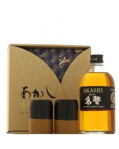 Akashi Meisei En Coffret Avec 2 Tasses Japonaises 40°