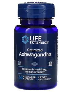 Life Extension Ashwagandha Optimisé, 60 Capsules
