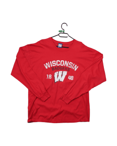 T-Shirt Cadre Athletic Wisconsin Badgers - Taille Xl - Homme (Occasion)
