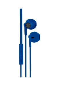 Ecouteurs Intra Auriculaire Avec Micro 1,2 M - Bleu