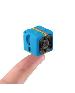 Mini Camera Full Hd 1080P Vision Nocturne Detecteur De Mouvement Led Ir Micro Sd Bleu - Mémoire Supplémentaire De 8 Go