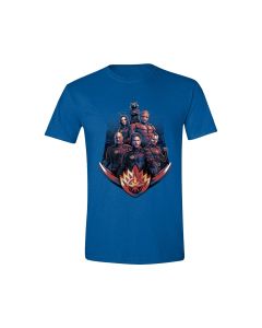 Marvel - T-Shirt Guardians Of The Galaxy Vol. 3 Distressed Group Pose  - Taille M