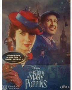 Le Retour De Mary Poppins Disney Blu Ray Steelbook