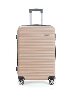 Valise Taille Moyenne 4 Roues 65Cm Rigide Champagne - Palma - Superfly