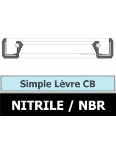Joint Spi / Bague À Lèvre 35X50X5 Cb Simple Lèvre Nbr / Nitrile