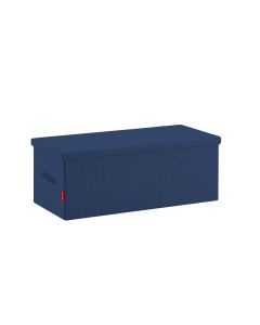 Table Coffre Terracotta - Ouverture Sur Le Dessus - Intérieur Et Extérieur - Couleur Bleu